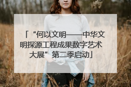 “何以文明——中华文明探源工程成果数字艺术大展”第二季启动