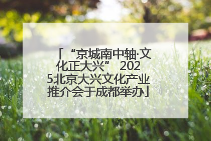 “京城南中轴·文化正大兴” 2025北京大兴文化产业推介会于成都举办