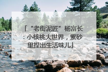 “老街泥匠”杨富长：小核桃大世界，紫砂里捏出生活味儿