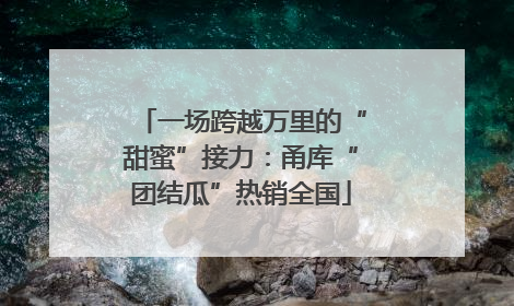 一场跨越万里的“甜蜜”接力：甬库“团结瓜”热销全国