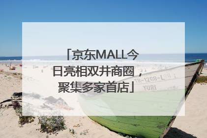 京东MALL今日亮相双井商圈，聚集多家首店
