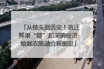 从枝头到舌尖！宿迁鲜果“链”起采摘经济绘就农旅融合新图景