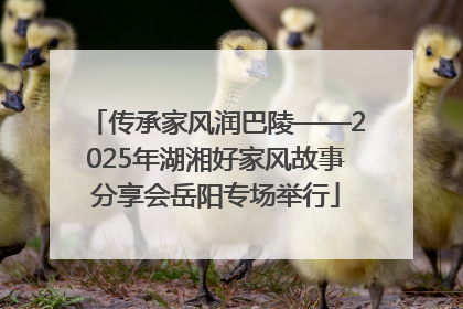 传承家风润巴陵——2025年湖湘好家风故事分享会岳阳专场举行