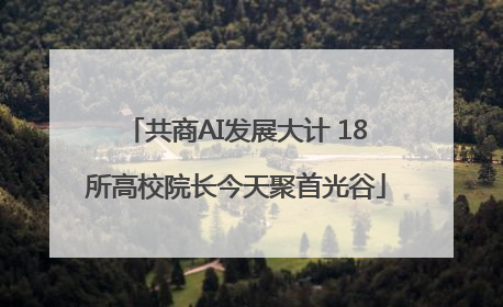 共商AI发展大计 18所高校院长今天聚首光谷