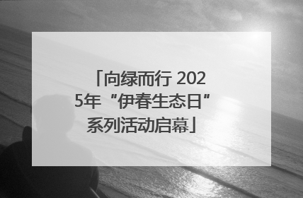 向绿而行 2025年“伊春生态日”系列活动启幕