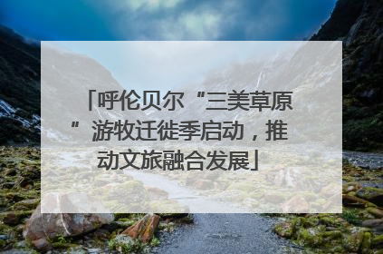 呼伦贝尔“三美草原”游牧迁徙季启动，推动文旅融合发展