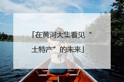 在黄河大集看见“土特产”的未来
