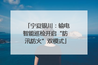 宁夏银川：输电智能巡检开启“防汛防火”双模式