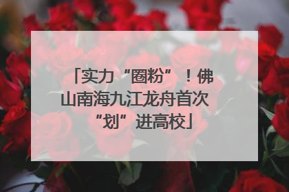 实力“圈粉”！佛山南海九江龙舟首次“划”进高校