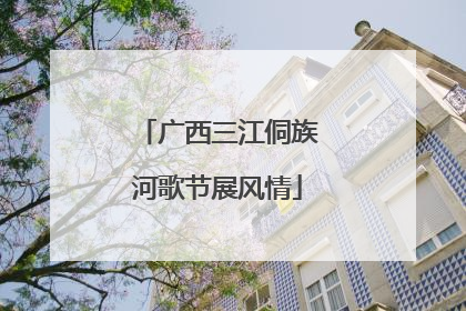 广西三江侗族河歌节展风情