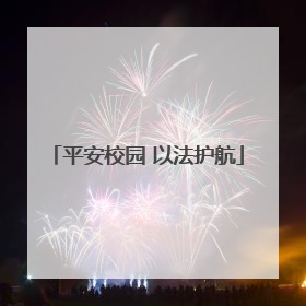 平安校园 以法护航