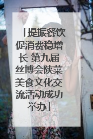 提振餐饮促消费稳增长 第九届丝博会陕菜美食文化交流活动成功举办
