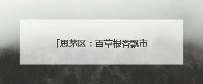 思茅区：百草根香飘市集 养生汤里话安康
