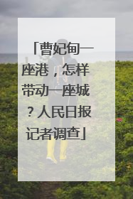曹妃甸一座港，怎样带动一座城？人民日报记者调查