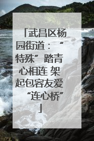 武昌区杨园街道：“特殊”踏青心相连 架起包容友爱“连心桥”