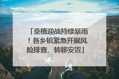 桑植迎战持续暴雨！各乡镇紧急开展风险排查、转移安置