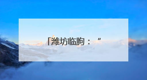 潍坊临朐：“三色沃土”绘彩铺展振兴画卷