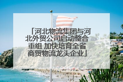 河北物流集团与河北外贸公司启动整合重组 加快培育全省商贸物流龙头企业