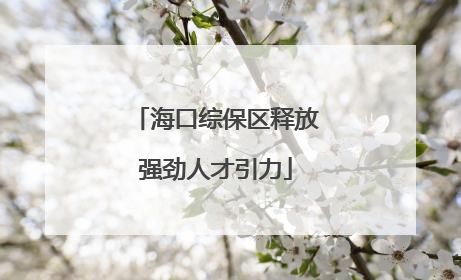 海口综保区释放强劲人才引力