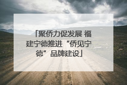 聚侨力促发展 福建宁德推进“侨见宁德”品牌建设
