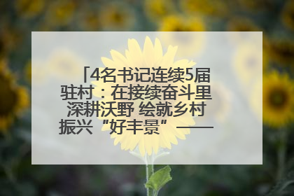 4名书记连续5届驻村：在接续奋斗里深耕沃野 绘就乡村振兴“好丰景”——浦发银行南京分行助力脱贫攻坚、帮促乡村振兴记事（二）